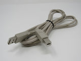 Standard USB A Plug to USB B Plug Cable 5.5 ft Male -- New