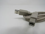 Standard USB A Plug to USB B Plug Cable 5.5 ft Male -- New
