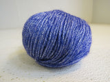 SWTC Syn Yarn Purple/Silver 1 Ball 50-gr/150-m Lurex Wool -- New