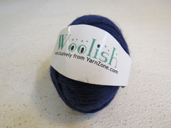 Yarn Zone Woolish Yarn Indigo 1 Ball 50-g/100-m Worsted Weight Superwash Wool -- New