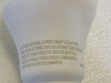 LED 9W Light Bulbs Set of 6 A19 Frosted Warm White E26 Base 60 Watt Equivalent -- New