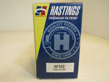 Hastings Fuel Filter Premium Filters GF322 -- New