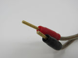 Standard Speaker Pin Plugs Cable 14.5 ft -- Used