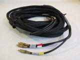 Standard RCA Component Stereo Audio Cable x3 48 ft -- Used