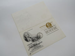 USPS Scott UY26 9c John Witherspoon Patriot Postal Reply Card First Day of Issue -- New