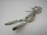 Standard USB A Plug to USB B Plug Cable 5.5 ft Male -- Used