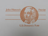 USPS Scott UY29 US Domestic Rate John Hancock Patriot Postal Reply Card -- New