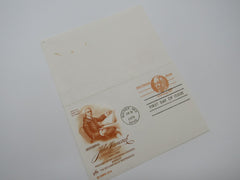 USPS Scott UY30 10c John Hancock Patriot Postal Reply Card First Day of Issue -- New