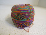 Tabitha Yarn Multicolored 1 Ball 420 Yards Lace Weight Bamboo Cotton -- New