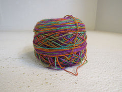 Tabitha Yarn Multicolored 1 Ball 420 Yards Lace Weight Bamboo Cotton -- New