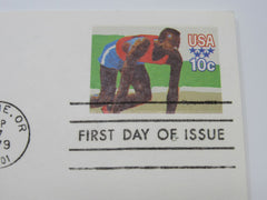 USPS Scott UX80 10c Summer Olympics Postal Card First Day of Issue -- New
