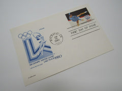 USPS Scott UX82 14c Winter Olympics Lake Placid 1980 Postal Card -- New
