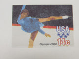 USPS Scott UX82 14c Winter Olympics VG/F (Very Good/Fine) Postal Card -- New