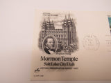 USPS Scott UX83 10c Salt Lake Temple Postal Card First Day of Issue -- New
