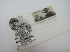 USPS Scott UX84 10c Landing Of Rochambeau Postal Card First Day of Issue -- New