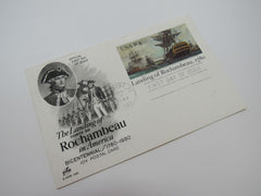 USPS Scott UX84 10c Landing Of Rochambeau Postal Card First Day of Issue -- New
