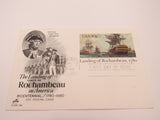 USPS Scott UX84 10c Landing Of Rochambeau Postal Card First Day of Issue -- New