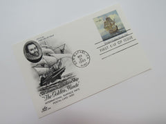 USPS Scott UX86 19c Drakes Golden Hinde 1580 Postal Card First Day of Issue -- New