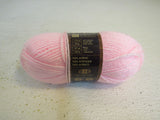 Lion Brand Yarn Jamie Yarn Powder Pink 1 Ball 137 Yards Acrylic -- New