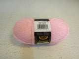 Lion Brand Yarn Jamie Yarn Powder Pink 1 Ball 137 Yards Acrylic -- New