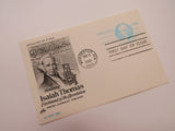 USPS Scott UX89 12c Isaiah Thomas Patriot Postal Card First Day of Issue -- New