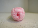 Lion Brand Yarn Jamie Yarn Powder Pink 1 Ball 137 Yards Acrylic -- New