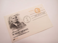 USPS Scott UX93 13c Robert Morris Patriot Postal Card First Day of Issue -- New