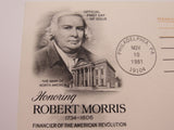USPS Scott UX93 13c Robert Morris Patriot Postal Card First Day of Issue -- New