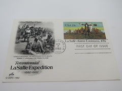USPS Scott UX95 13c La Salle Claims Louisiana 1682 First Day of Issue -- New