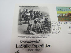 USPS Scott UX95 13c La Salle Claims Louisiana 1682 First Day of Issue -- New