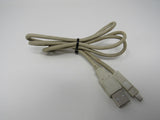 Standard USB A 2.0 Plug to Plug Connector Adapter Cable 3 ft Male -- Used
