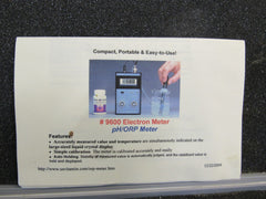 Globenet Electron Meter PH ORP Complete Kit 9600 -- Used
