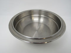 Heavy Duty Round Bowl 8-in Stainless Steel -- Used