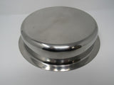 Heavy Duty Round Bowl 8-1/2-in 8.5 Inch Inner Lip Stainless Steel -- Used