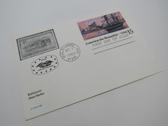 USPS Scott UX136 15c America The Beautiful Inner Harbor First Day of Issue -- New