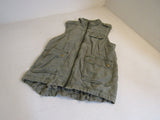 Lucky Brand Vest Jacket Khali Cotton Linen Female Adult Size M -- Used