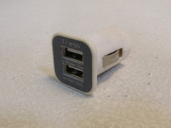 Standard 2 Port 12V Car Adapter to USB A 3.1 amps -- Used