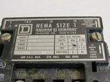 Square D Company Electrical Interlock Coil NEMA Size 1 8in x 5in x 5in 211808 -- Used