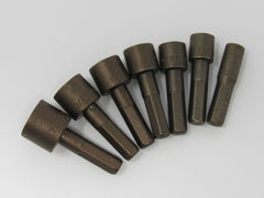 Professional 7 Socket Nut Driver Bits Vintage -- Used