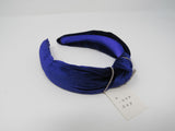 A New Day Headband Satin Purple Fabric Female One Size -- New