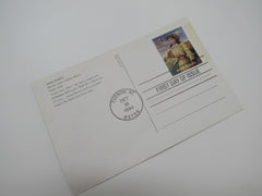 USPS Scott UX181 19c Annie Oakley First Day of Issue Postal Card -- New