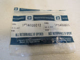 GM Shim Kit Lot of 5 14038012 Vintage -- New
