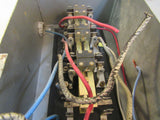 Triangle Metal Enclosed Electrical Box With ASCO Coil E-28226 Metal -- Used