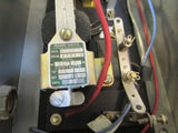 Triangle Metal Enclosed Electrical Box With ASCO Coil E-28226 Metal -- Used