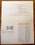 USPS Scott 2410 2412 2414 2415 2421 C120 UX135 First Day of Issue Qty 6 -- New