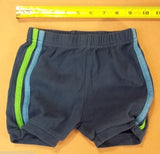 Pekkle Boys 4-Piece Pajama Set Size 2T-3T Toddler Skateboarding Multicolor -- Used