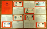 USPS Scott 1790 C97 U596 UC52 UX80 UX82 UXC18 Olympic First Day of Issue Qty 7 -- New