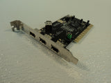 Unbranded/Generic IEEE 1394 Adapter Card 3 Port Firewire SD-FW6306-3I -- New