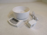 Kilotech Food Scale Off White Capacity 2-kg or 4-lb 8-oz XE2000 -- Used