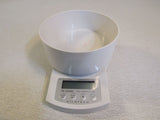 Kilotech Food Scale Off White Capacity 2-kg or 4-lb 8-oz XE2000 -- Used